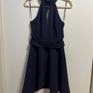 C/MEO Collectivr Halter Flare Dress